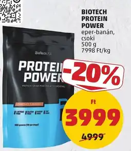 PENNY Biotech protein power eper-banán ajánlat