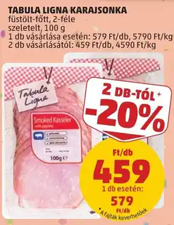 PENNY Tabula Ligna füstölt-főtt kasszeler ajánlat