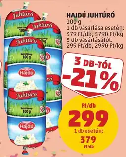 PENNY Hajdú juhtúró ajánlat