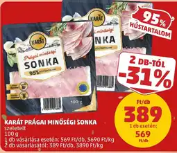 PENNY Karát prágai minőségi sonka ajánlat