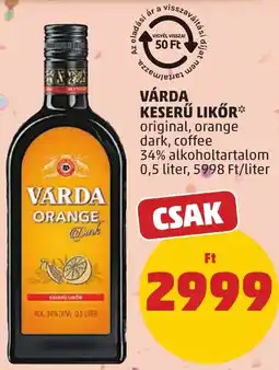PENNY Varda keresu likor ajánlat