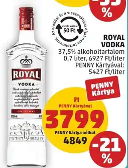 PENNY Royal vodka ajánlat