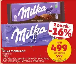 PENNY Milka csokoládé ajánlat