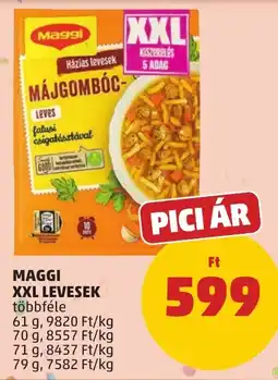 PENNY Maggi XXL levesek ajánlat