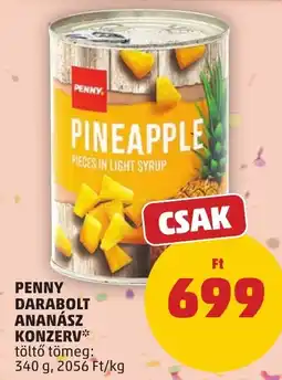 PENNY Penny darabolt ananász konzerv* ajánlat