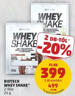 PENNY Biotech whey shake ajánlat