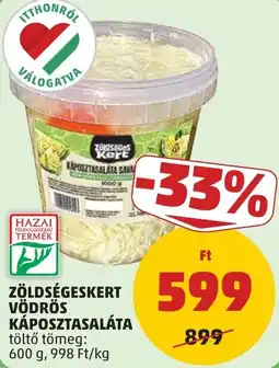 PENNY Zöldségeskert vörös káposztasaláta ajánlat