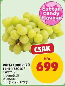 PENNY Vattacukor ízú fehér szőlő ajánlat