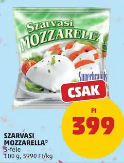 PENNY Szarvasi mozzarella ajánlat
