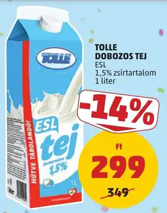 Tolle dobozos tej