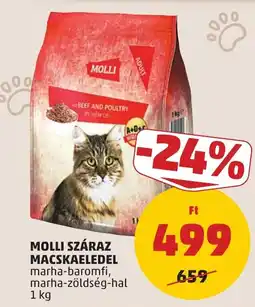 PENNY Molli száraz macskaeledel ajánlat
