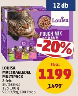 PENNY Louisa macskaeledel multipack ajánlat