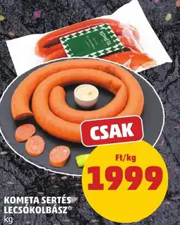 PENNY Kometa sertés lecsókolbász ajánlat