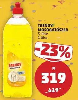 PENNY Trendy mosogatószer ajánlat
