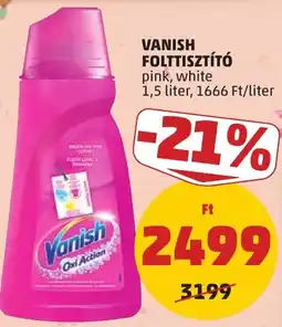 PENNY Vanish folttisztító pink, white ajánlat