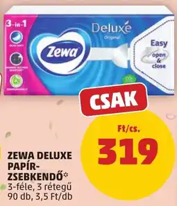 PENNY Zewa papírzsebkendő ajánlat