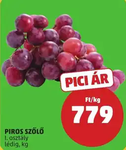 PENNY Piros szőlő ajánlat
