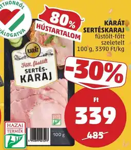 PENNY Karát sertéskaraj ajánlat