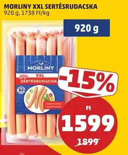 PENNY Morliny sertésrudacska ajánlat
