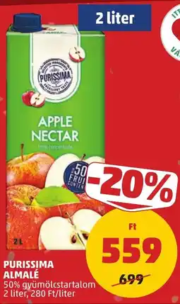 PENNY Purissima almale ajánlat