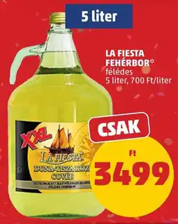 PENNY La Fiesta fehérbor ajánlat