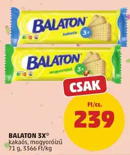 PENNY Balaton 3x kakaós, mogyorózű ajánlat