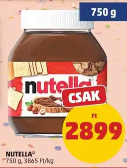 PENNY Nutella ajánlat