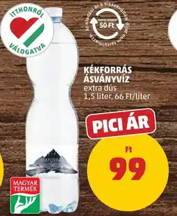 PENNY Kékforrás ásványvíz ajánlat