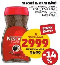 PENNY Nescafé instant kávé ajánlat