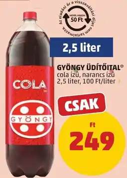 PENNY Gyöngy üdítőital ajánlat