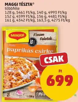 PENNY Maggi paprikás csirke ajánlat