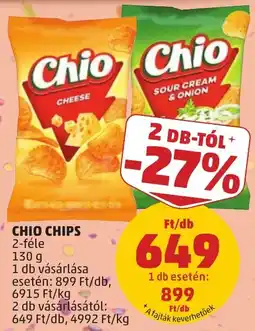 PENNY Chio chips ajánlat