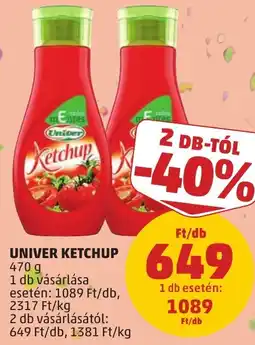 PENNY Univer ketchup ajánlat