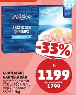 PENNY Gran Mare garnélák ajánlat