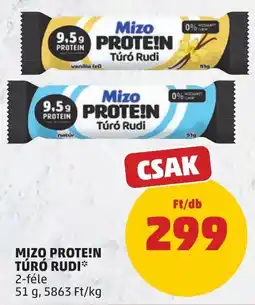 PENNY Mizo proteín túró rudi ajánlat