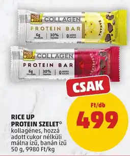 PENNY Rice up protein szelet ajánlat