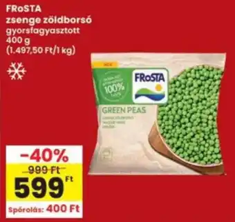 Frosta zsenge zöldborsó
