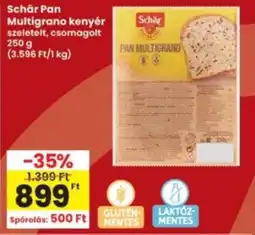 Interspar Schar pan multigrano kenyér ajánlat