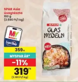 Interspar spar glas nudeln ajánlat