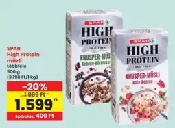 Interspar spar high protein műzli ajánlat