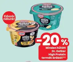 Interspar Dr. Oetker high protein ajánlat