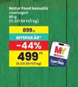 Interspar Natur Food kesudió ajánlat