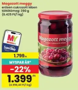 Interspar Magozott meggy ajánlat