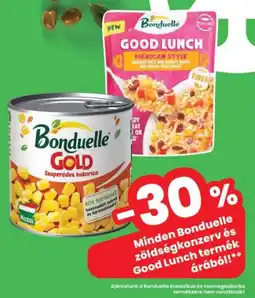 Interspar Bonduelle zöldségkonzerv és Good Lunch ajánlat