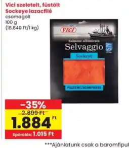 Interspar Vici sockeye lazacfilé ajánlat