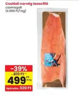 Interspar Családi norvég lazacfilé ajánlat