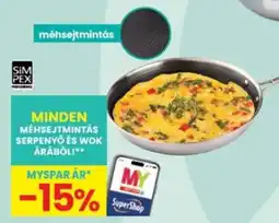 Interspar SimPex méhsejtmintás serpenyő és wok ajánlat