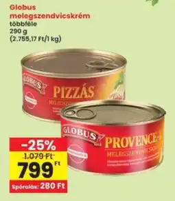 Interspar Globus melegszendvicskrém ajánlat