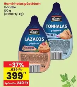 Interspar Hamé halas pástétom ajánlat