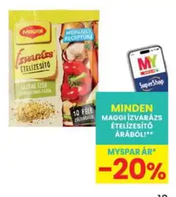 Interspar Maggi ízvarázsoló ételízesítő ajánlat